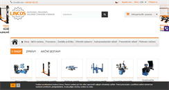 Desktop Screenshot of lincos.cz